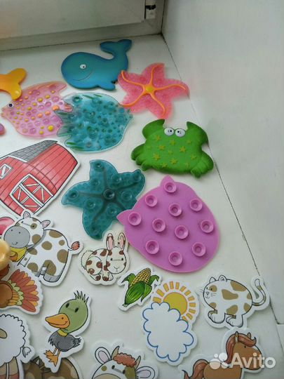Игрушки для купания, малышам, бу