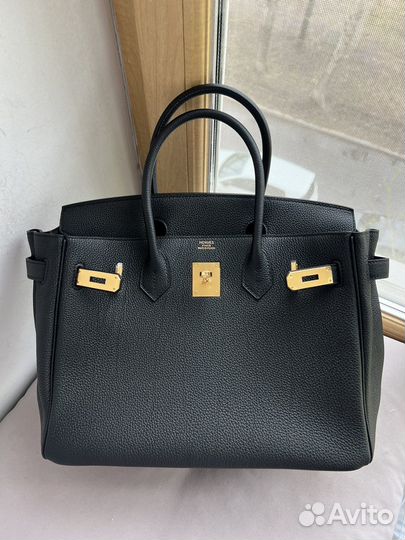 Сумка Hermes Birkin 30 togo с прожилками