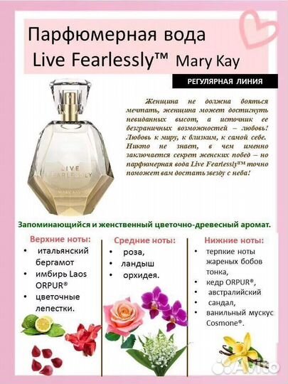 Парфюмерная вода Мэри Кэй