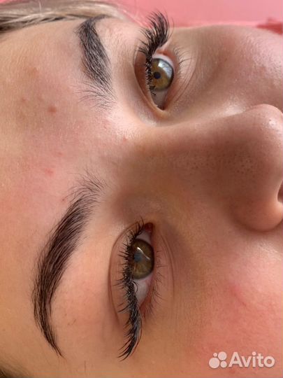 Наращивание ресниц на дому