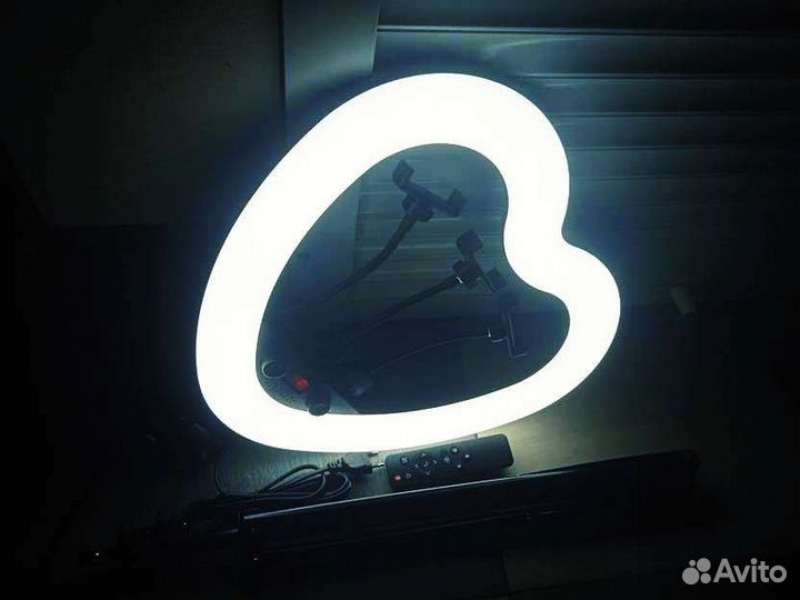 Кольцевая Лампа Сердце