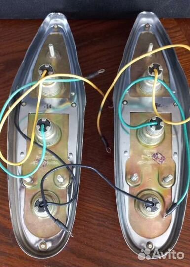 Фонари задние с лампочками Москвич 408 СССР