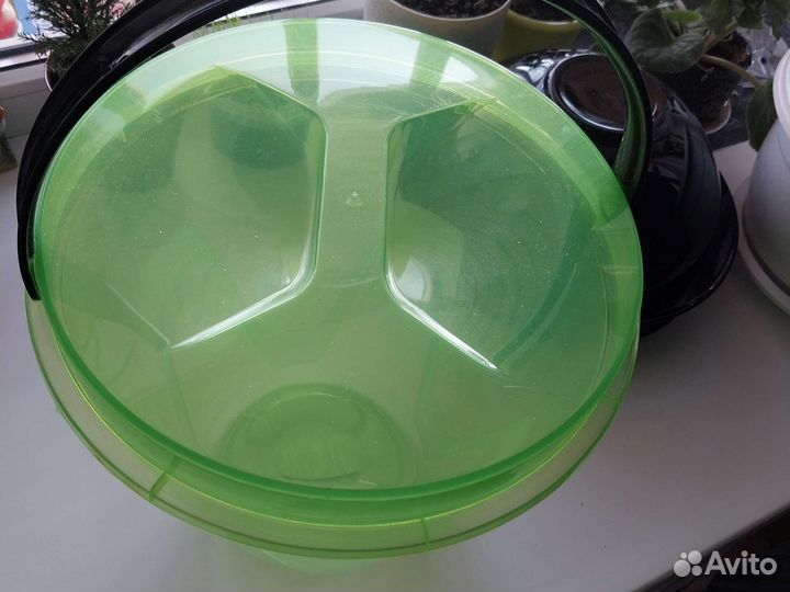 Ведро пластиковое с крышкой 10л