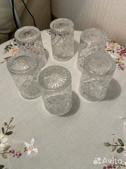 Стаканы хрусталь СССР