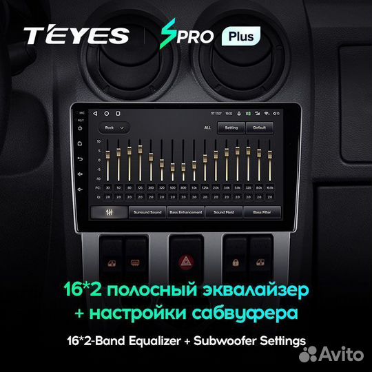 Магнитола Renault Logan 1 дорест spro Plus 4/32