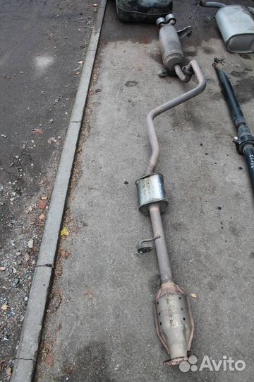 Глушитель в сборе Hyundai-KIA RIO 4 X-line 201