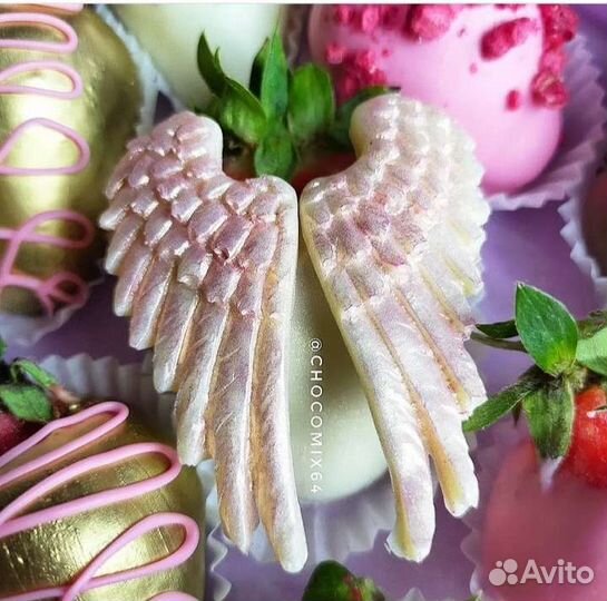 Клубника в шоколаде, бокс Единороги