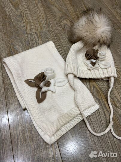 Комплект шапка, шарф Catya