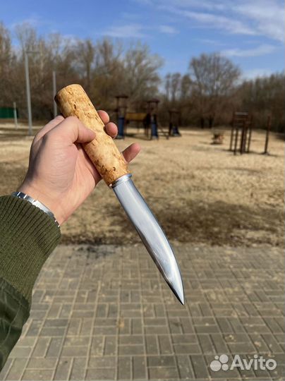 Нож якутский ручной работы