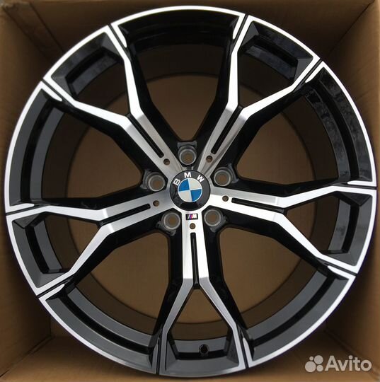 Диски 741 стиль на бмв X5 Х5 E70 F15 Ф15 R22 5-120