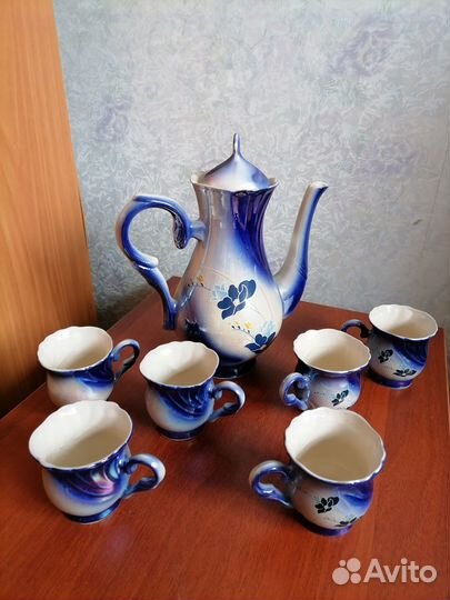 Кофейный сервиз керамика СССР
