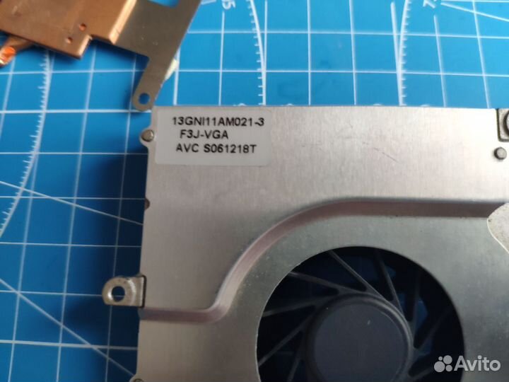 Система охлаждения ноутбука Asus F3J