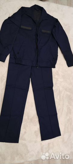 Офисная форма для военнослужащих синего цвета