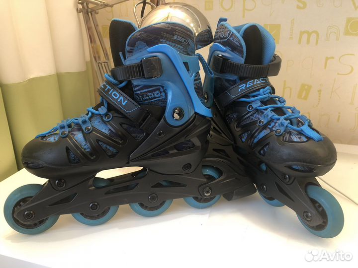 Ролики детские раздвижные Reaction