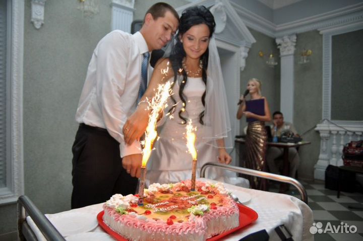 Фонтан на торт\фейерверк на торт