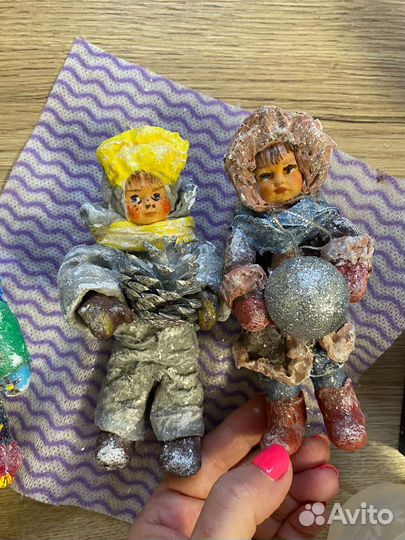 Елочные игрушки (ручная работа)