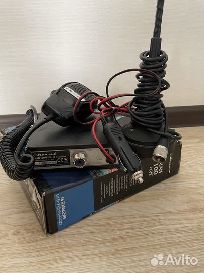 Alan 100 plus + антенна Sirio на магните