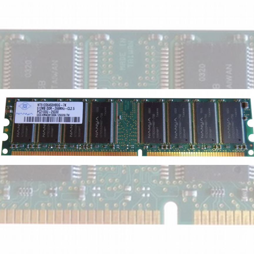 [NT512D64S8HB0G-7K] Оперативная Память Nanya 512mb Nt512d64s8hb0g-7k