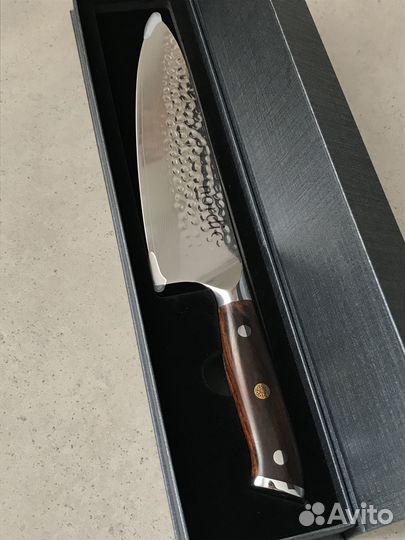 Шеф-нож из дамасской стали из Дании Nordic Chefs