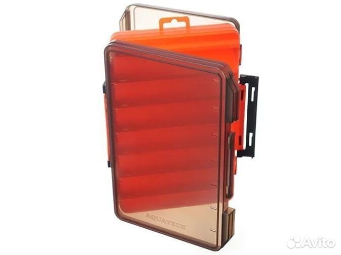 Коробка для воблеров блёсен двухсторонняя