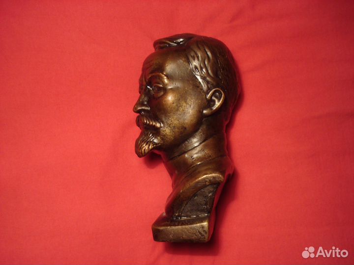 Бюст Военный Дзержинский 1960 год Редкий Феликс
