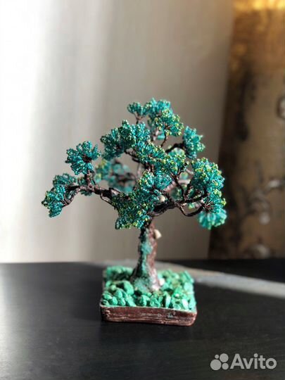 Деревья из бисера