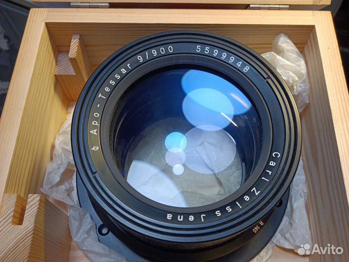 Объектив Carl Zeis Jena apo-tessar 9/900