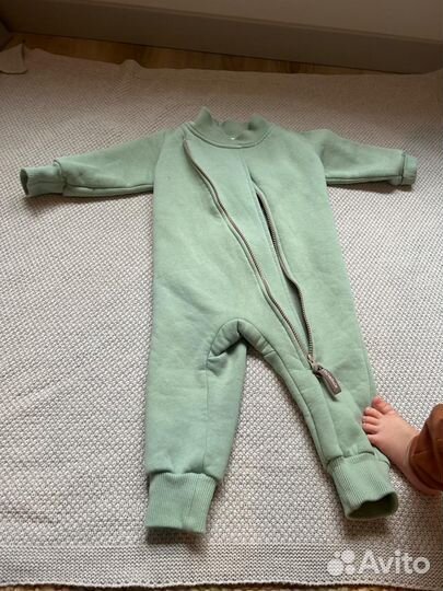 Комбинезон из футера 74 80