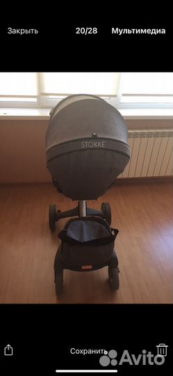 Коляска stokke xplory 3 в 1