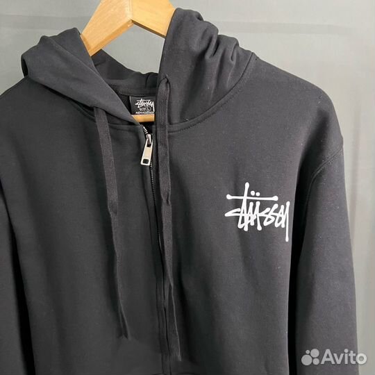 Зип худи Stussy Basic Logo SS23