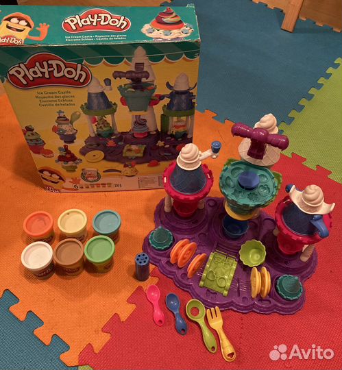 Play-doh набор для лепки «Фабрика мороженого»