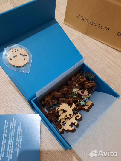 Деревянные пазлы