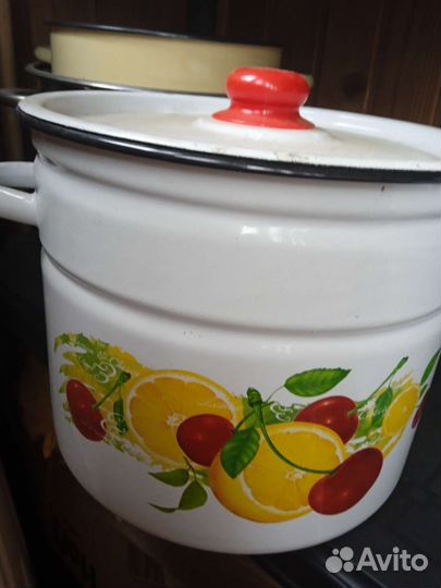 Кастрюля алюминиевая