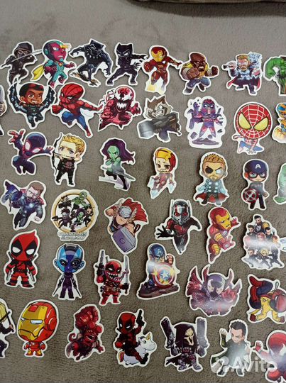 Наклейки серии-Супер-Герои от Marvel-2