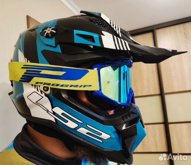 Шлем эндуро LS2 MX700 subverter EVO размер xxxl