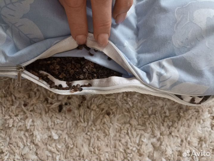 Подушка с гречневой лузгой