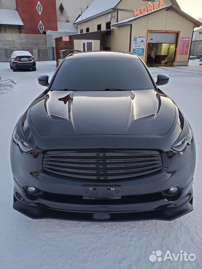 Передний сплиттер nismo для infiniti QX70 FX37