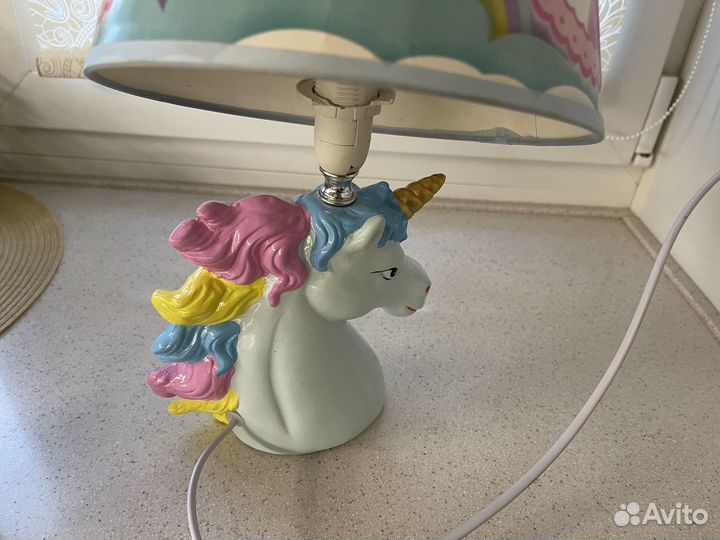 Лампа единорог
