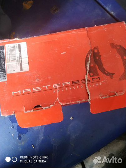 Тормозные колодки renault