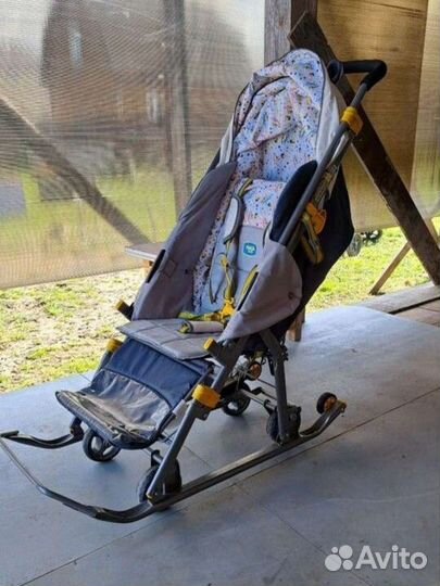 Коляска санки Nika 7