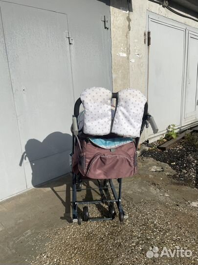 Санки коляска nika