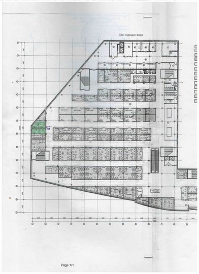 Торговая площадь, можно под офис, 48 м²