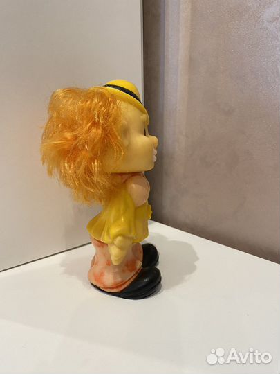 Резиновая игрушка СССР Клоун