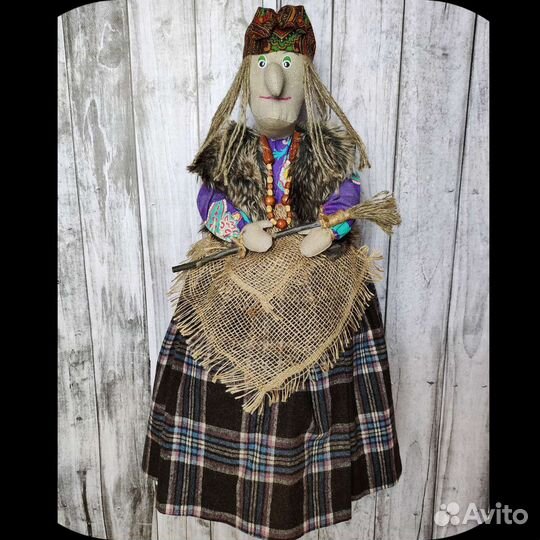 Авторская интерьерная кукла пакетница