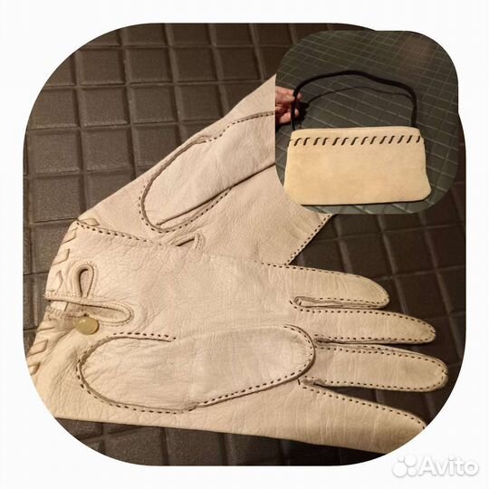 Аксессуары сумочка, перчатки