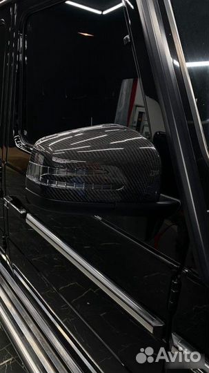 Карбновый корпус зеркала Mercedes G-class w463