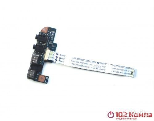 Плата audio/USB разъёмов для ноутбука Acer Aspire