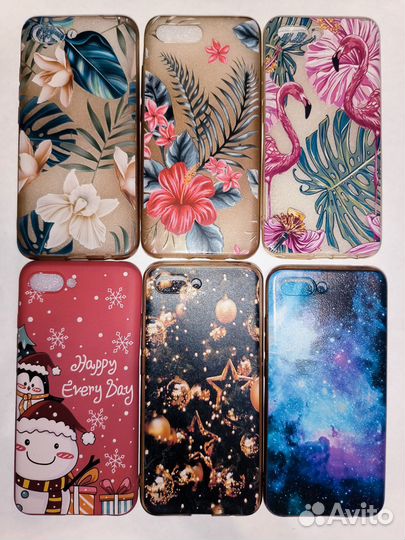 Чехлы и стекло на honor 10