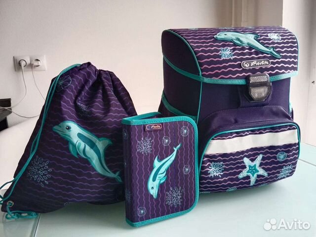 Ранец рюкзак школьный ортопедический набор