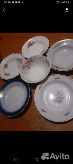 Тарелки СССР